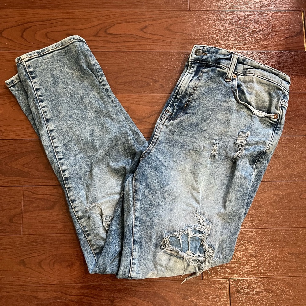Aeropostale athletic skinny jeans